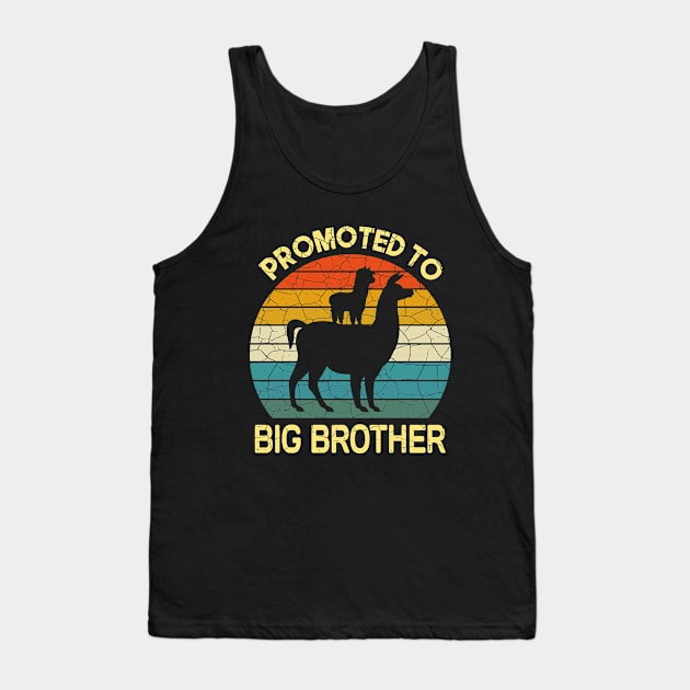 Promoted to big brother Lama Gift, baby birthday Tank Top by UranusArts